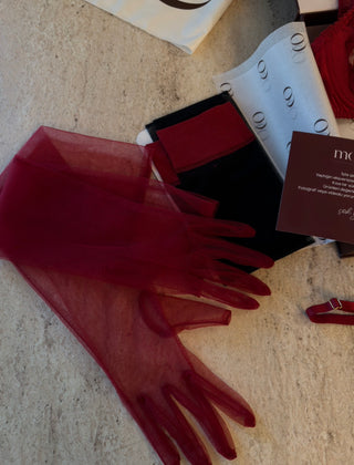 Olga Jartiyer Set ( Çorap,Eldiven Dahil)