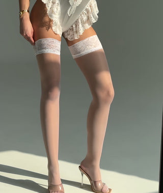 Dantel Jartiyer Çorabı İthal